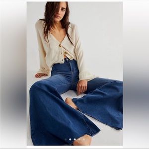 Free People Just Float On Flare Jeans